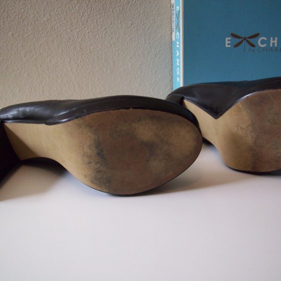 Exchange size 8 chunky 4 inch heel 1/2 inch platform - Picture 5 of 9